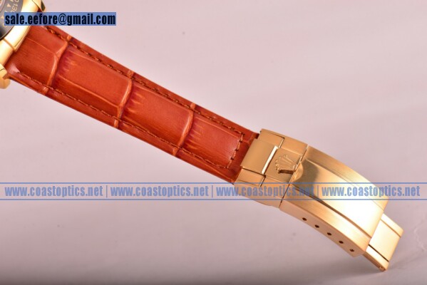 Perfect Replica Rolex Daytona Chrono Watch Yellow Gold 116515 LNwa (BP)