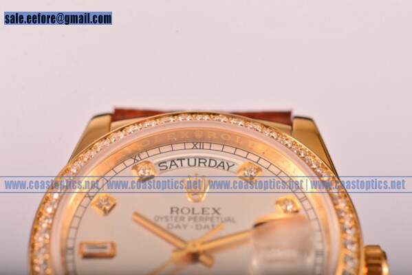 Replica Rolex Day-Date Watch Yellow Gold 118238/39 sddl (BP) - Click Image to Close