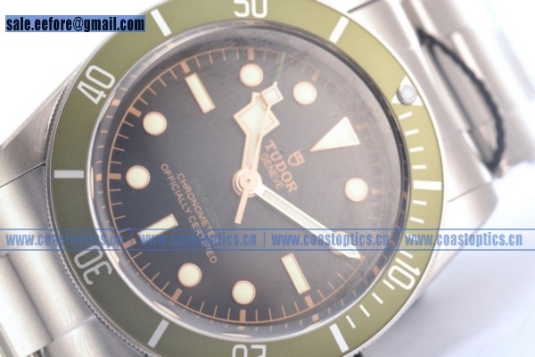 Perfect Replica Tudor Heritage Black Bay Watch Steel 79230G-0001