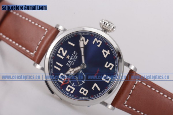 Best Replica Zenith Pilot Type 20 GMT Watch Steel 96.2436.693/51.c780