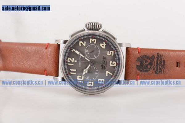 Best Replica Zenith Heritage Pilot Ton-up Chrono Watch Steel 11.2430.4069/21.C775