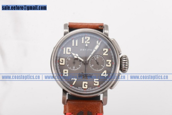 Best Replica Zenith Heritage Pilot Ton-up Chrono Watch Steel 11.2430.4069/21.C775