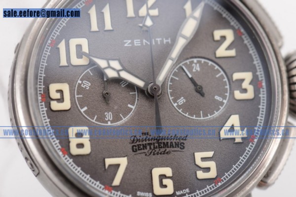 Best Replica Zenith Heritage Pilot Ton-up Chrono Watch Steel 11.2430.4069/21.C775